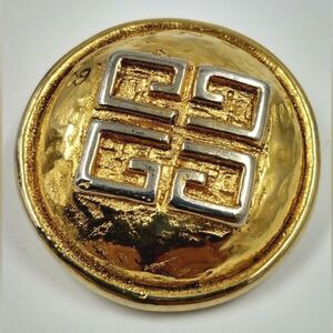 Givenchy France Gold Logo GG Brooch Jewelry Coming soon